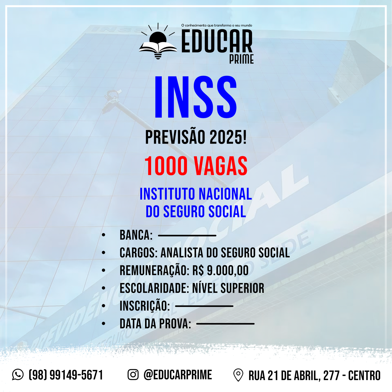 PREVISÃO INSS 2025 (1X1)